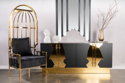 modern glam living room furniture