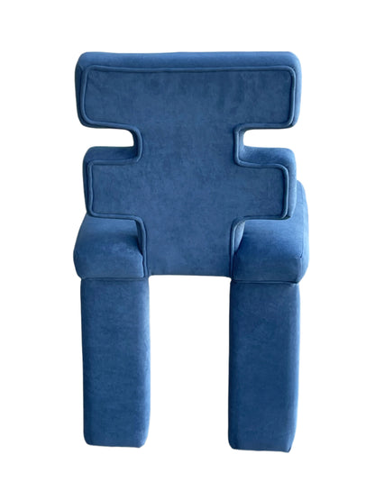 Mya Dining Chair in Blue