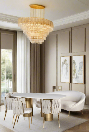 luxury dining room set