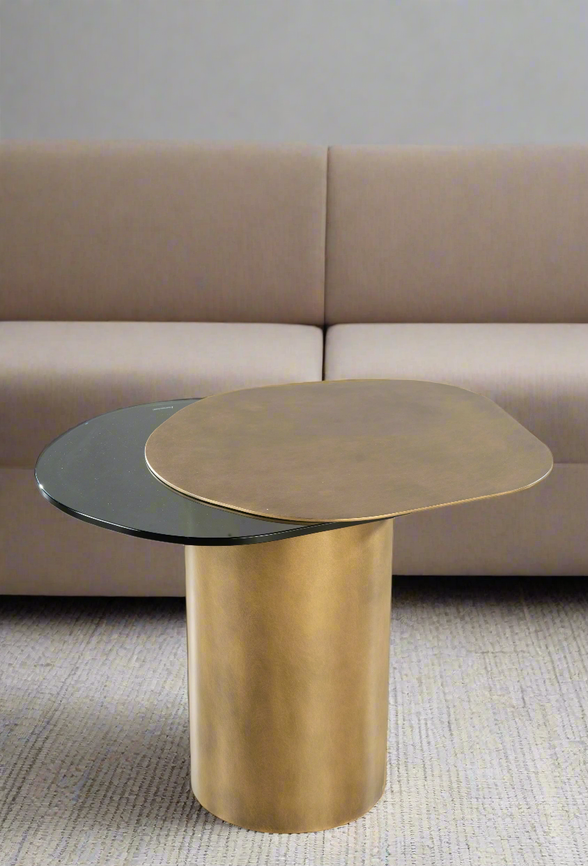 Modern Irregular Kaylee Side End Table