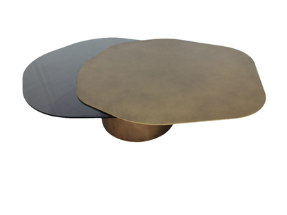 modern  free form coffee table