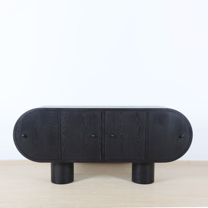 Dot Black Sideboard