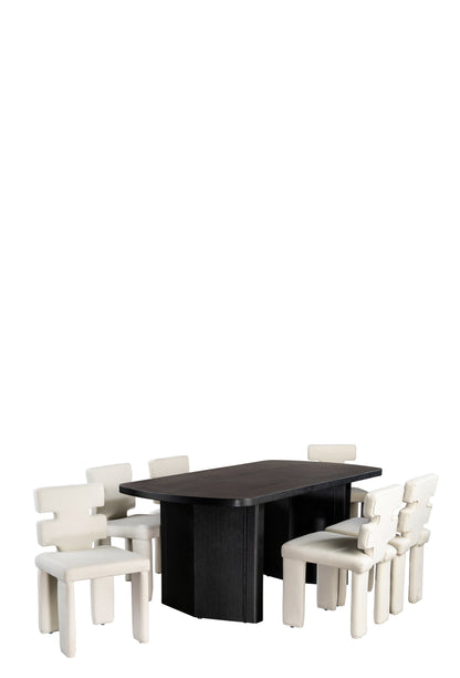 Mya Dining Chair in White