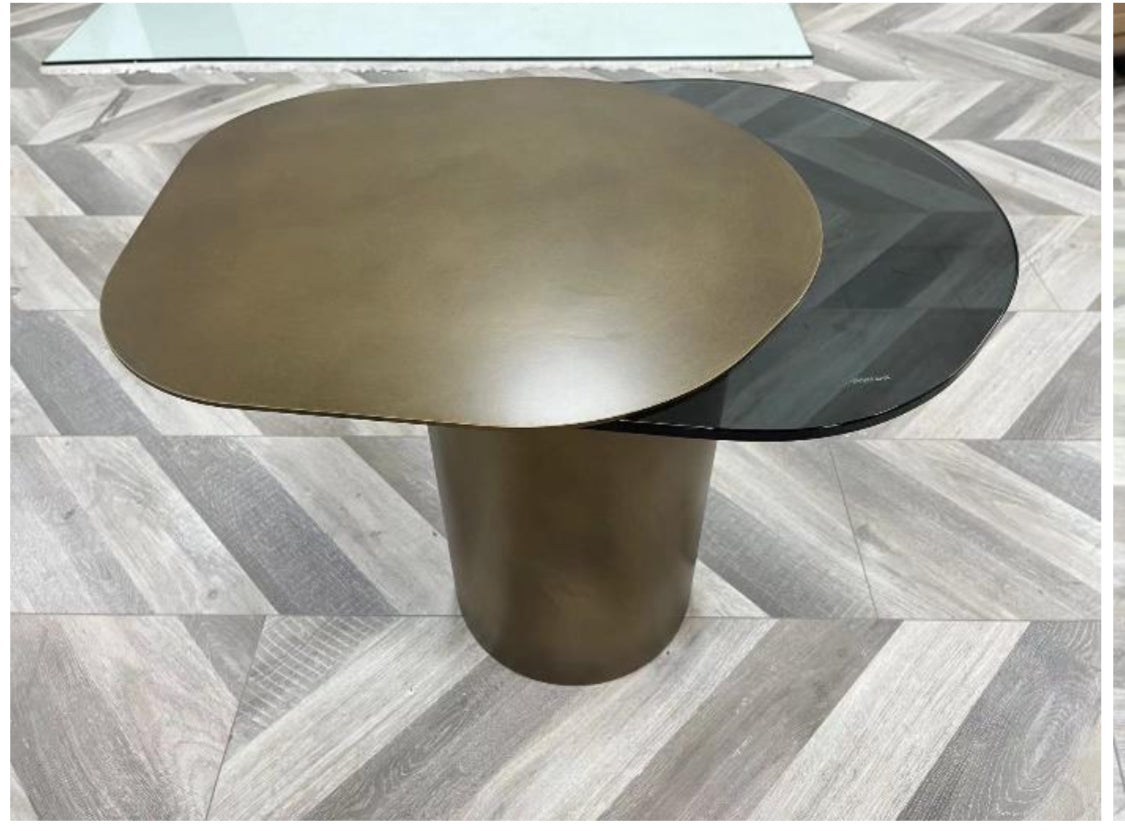 irregular end table