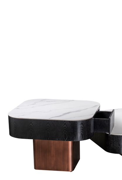 rounded edges end table