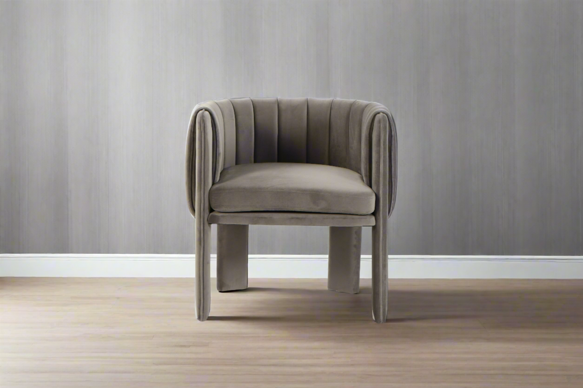 chic gray dining chair 