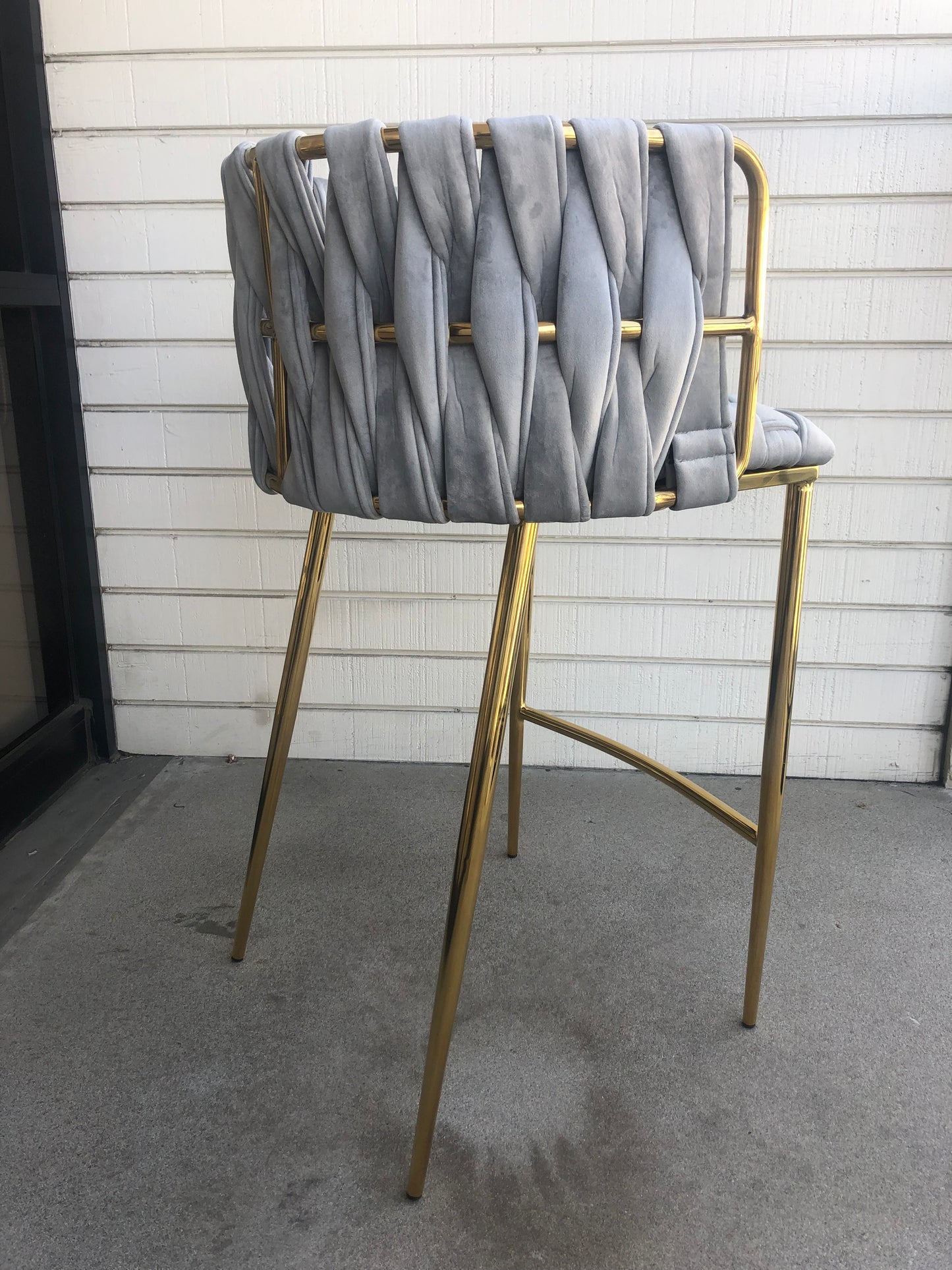 modern glam kitchen chair
