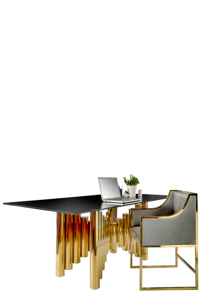 modern glam desk