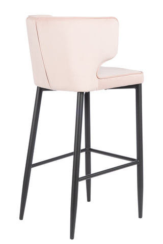 Blush pink counter discount stool